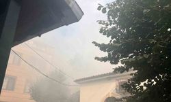 Balat’ta hamamda yangın paniği