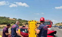 Balıkesir’de otoyolda zincirleme trafik kazası: 8 yaralı