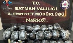 Batman’da durdurulan iki otomobilden kilolarca uyuşturucu çıktı: 4 tutuklama