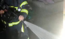 Batman’da evde çıkan yangında 1 kişi dumandan etkilendi