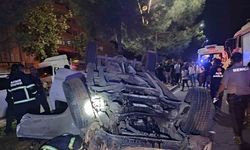 Batman’da hafif ticari araç devrildi: 2 yaralı
