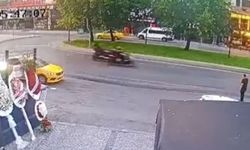 Beyoğlu’nda iş yerine silahlı saldırı güvenlik kamerasında: 1 tutuklama