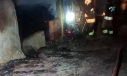 Beyşehir’de korkutan ev yangını
