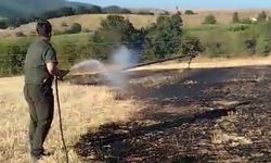Bilecik’te çıkan yangın kontrol altında