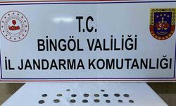 Bingöl’de 42 adet sikke ele geçirdi