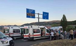 Bingöl’de trafik kazası: 11 yaralı
