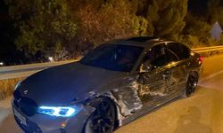 Burdur’da iki otomobil çarpıştı: 2 yaralı