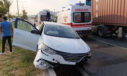 Bursa’da cip ile otomobil çarpıştı: 2 yaralı