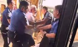 Bursa’da kafeterya yıkımında ortalık karıştı: Bir polis yaralı