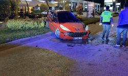 Bursa’da kontrolden çıkan otomobil takla attı: 1 yaralı