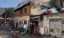 Bursa’da müstakil ev küle döndü