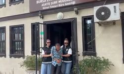Bursa'da cadde üzerindeki hırsızlık kamerada