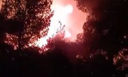 Çanakkale’de ekiplerin gece boyunca yangın mücadelesi sürüyor