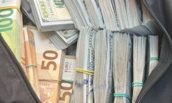 Çanta dolusu euro, dolar ve altın sınırda yakalandı