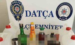 Datça’da kaçak alkol operasyonu