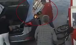 Diyarbakır’da akaryakıt istasyonunda faciadan dönüldü: O anlar kamerada