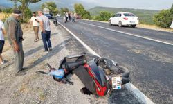 Domaniç’te motosiklet kazası: 1 yaralı