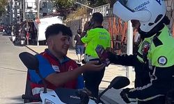 Düzce’de kask takana çerez, takmaya ceza