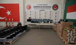 Edirne’de, gümrükte 3 ayrı operasyonda milyonluk kaçak eşya ele geçirildi