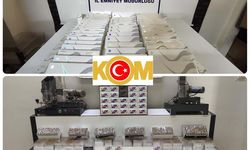 Edremit’te kaçak tütün operasyonu: 8 gözaltı