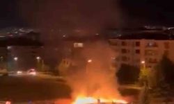 Elazığ’da çıkan yangın söndürüldü