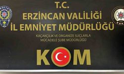Erzincan’da 101 adet mermi ele geçirildi