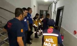 Eşinin eve kilitlediği kadın hap içip intihara kalkınca evde mahsur kaldı