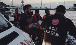 Feribottan denize atlayan kadın kurtarıldı