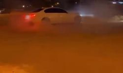 Gaziantep’te drift atarak tehlike saçan sürücüye 46 bin TL ceza