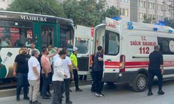 Gaziantep’te tramvayın çarptığı adam yaralandı