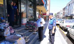 Gölbaşı Belediyesi’nden kaldırım işgallerine karşı denetim