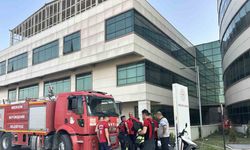 Hastanenin bodrum katından yükselen dumanlar ekipleri alarma geçirdi
