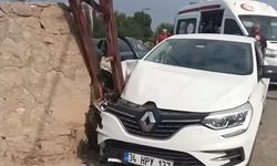 Iğdır’da trafik kazası: 1 yaralı