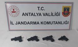 Jandarmadan kaçak silah operasyonu
