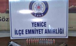 Karabük’te eğlence mekanına uyuşturucu ve silah operasyonu
