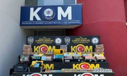 Kargoyla gelen kaynak makinelerinden kaçak sigaralar çıktı