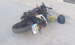 Kaskı sayesinde ölümden döndü