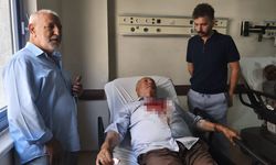Kavgayı ayırmak isteyen imam darbedildi