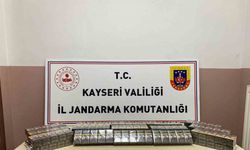 Kayseri’de 3 farklı tırdan 770 paket kaçak sigara ele geçirildi