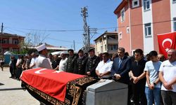 Kıbrıs Gazisi son yolculuğuna uğurlandı