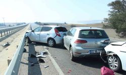 Kırklareli’nde çıkan yangında yoğun duman kazaya sebep oldu: 6 yaralı