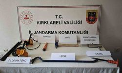 Kırklareli’nde kaçakçılık operasyonu: 3 gözaltı