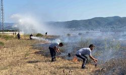 Kocaeli’de otluk yangını