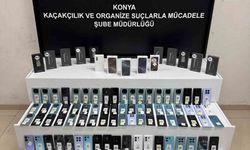Konya’da 2.5 milyon lira değerinde kaçak cep telefonu ele geçirildi