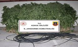 Konya’da jandarmadan uyuşturucu ve silah operasyonu