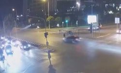 Konya’da kaza anları kameraya yansıdı