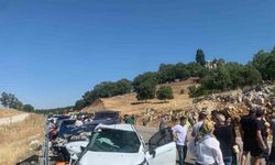 Konya’da üç aracın karıştığı kazada 7 yaralı