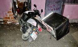 Kulu’da motosiklet duvara çarptı, sürücü yaralandı