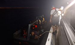 Kuşadası  açıklarında 21 düzensiz göçmen kurtarıldı