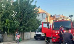 Kütahya’da yangın ihbarına giden ekipler mangalla karşılaştı